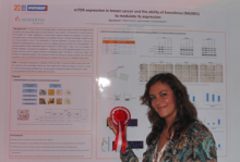 ESMO distinguishes Diana Martins (IPATIMUP) with the "Best Poster Award" in the category of Breast Cancer